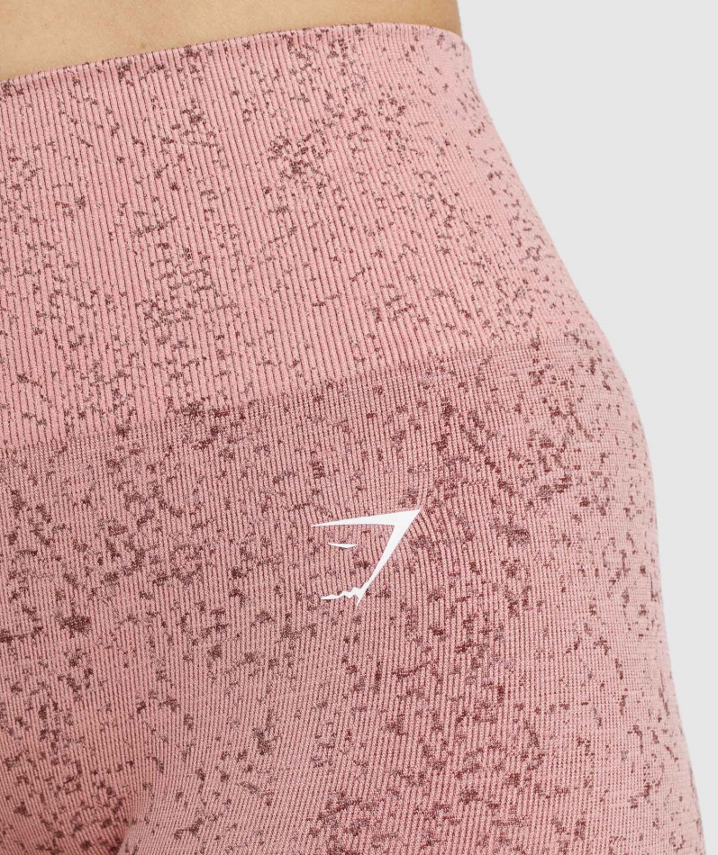 Gymshark Adapt Fleck Sømløse Leggings Mineral-paige Rosa