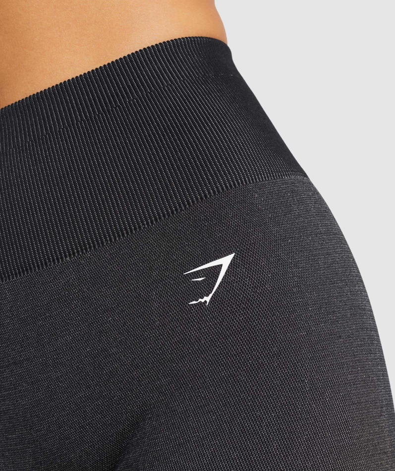 Gymshark Adapt Ombre Sømløse Leggings Triangel-svart