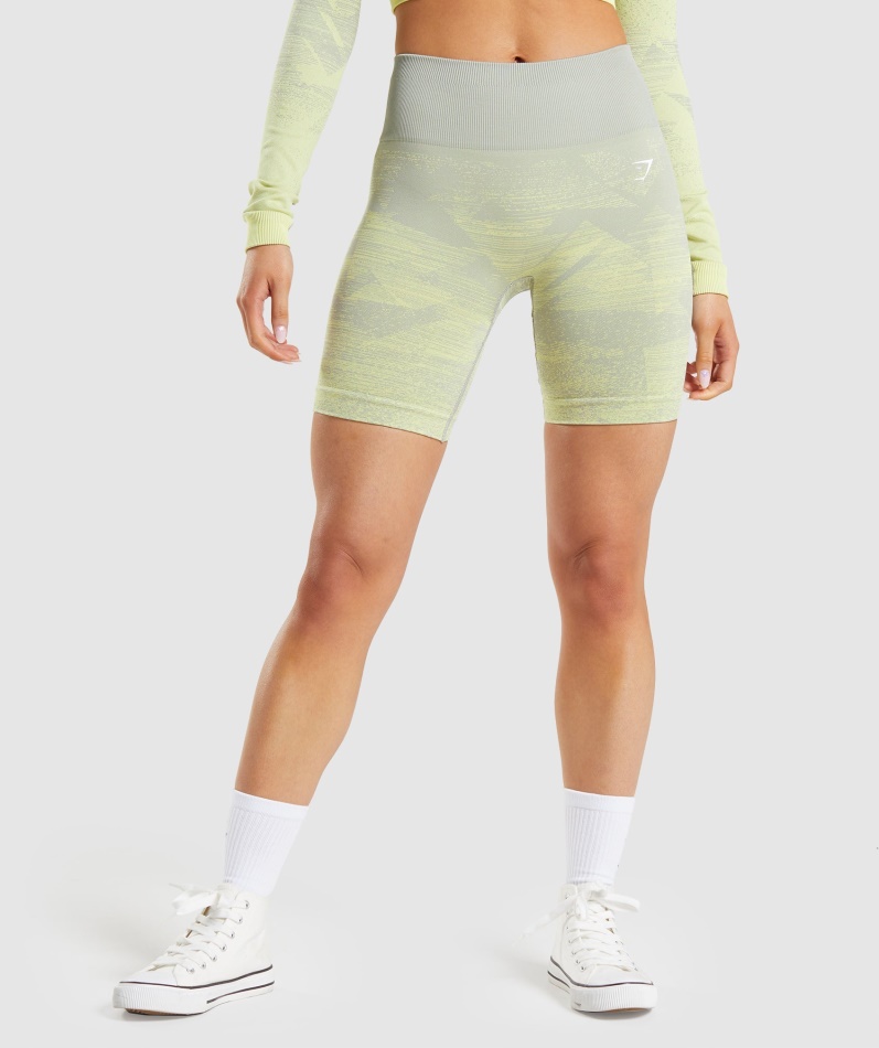 Gymshark Adapt Ombre Sømløse Shorts Trekant-taupe Grå
