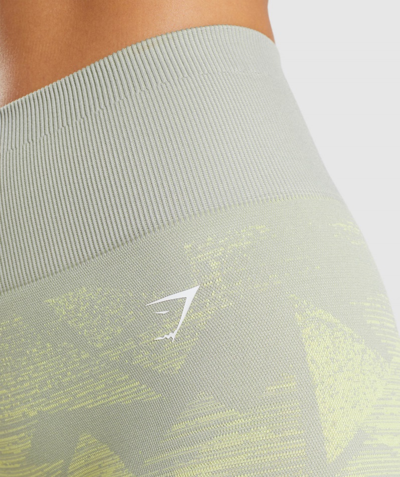 Gymshark Adapt Ombre Sømløse Shorts Trekant-taupe Grå