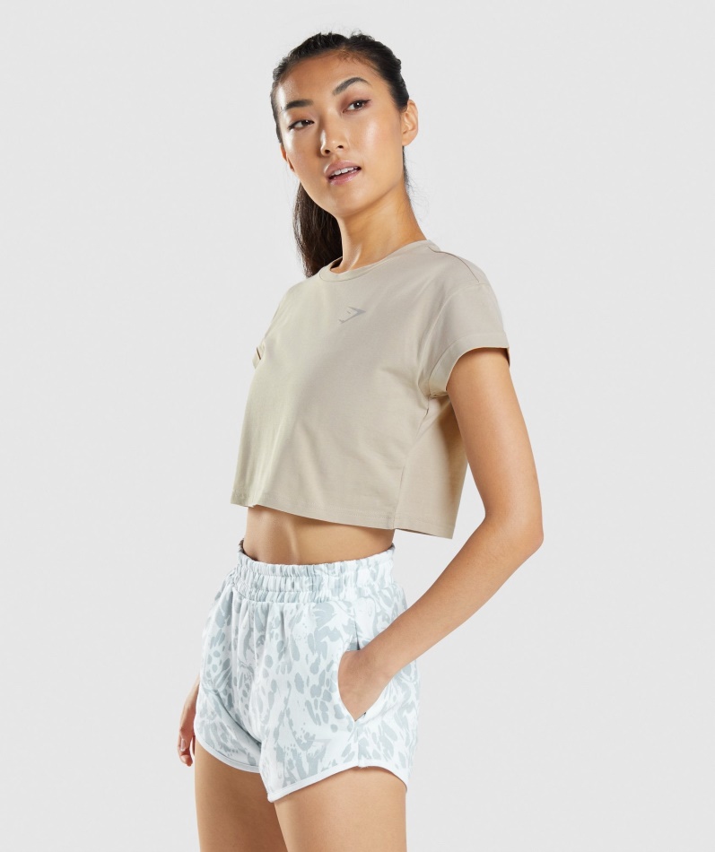 Gymshark Animal Grafisk T-skjorte Grå