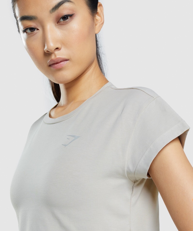 Gymshark Animal Grafisk T-skjorte Grå