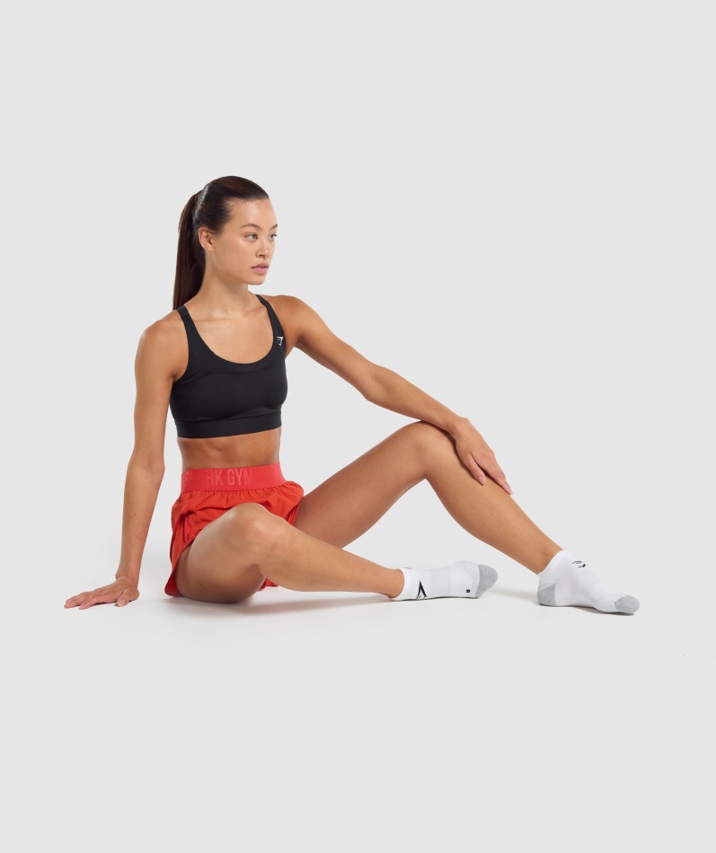 Gymshark Ankel Ytelse Sokker Hvit