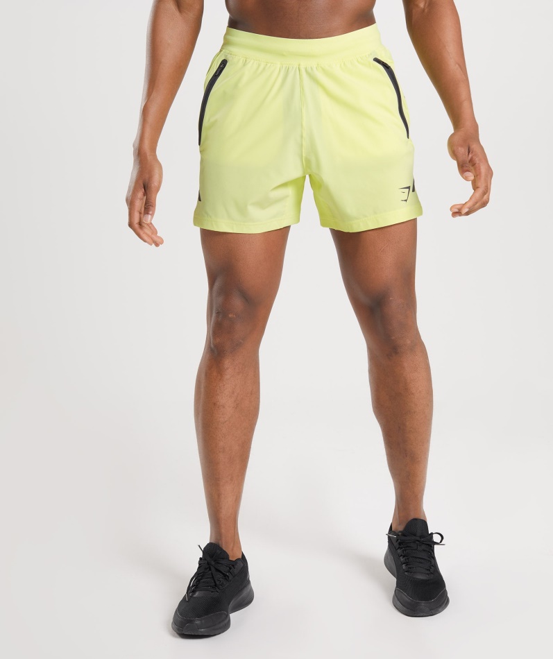 Gymshark Apex 5" Perform Shorts Firefly Green