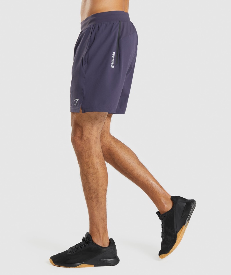 Gymshark Apex 8" Funksjonsshorts Rik Lilla