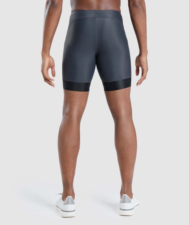 Gymshark Apex Multi-shorts Onyx Grå-svart