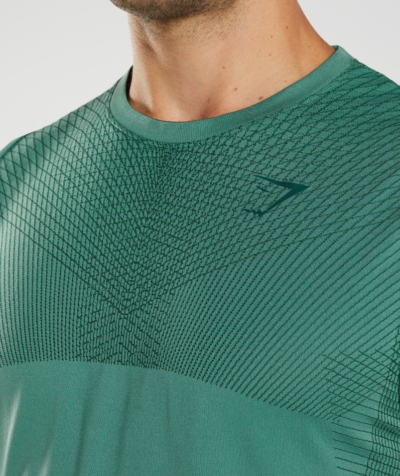 Gymshark Apex Sømløs Tank Hoya Green-woodland Green