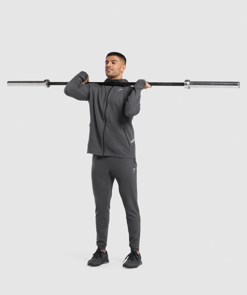 Gymshark Apex Teknisk Jakke Onyx Grå