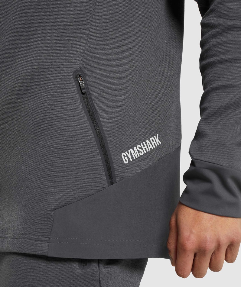 Gymshark Apex Teknisk Jakke Onyx Grå