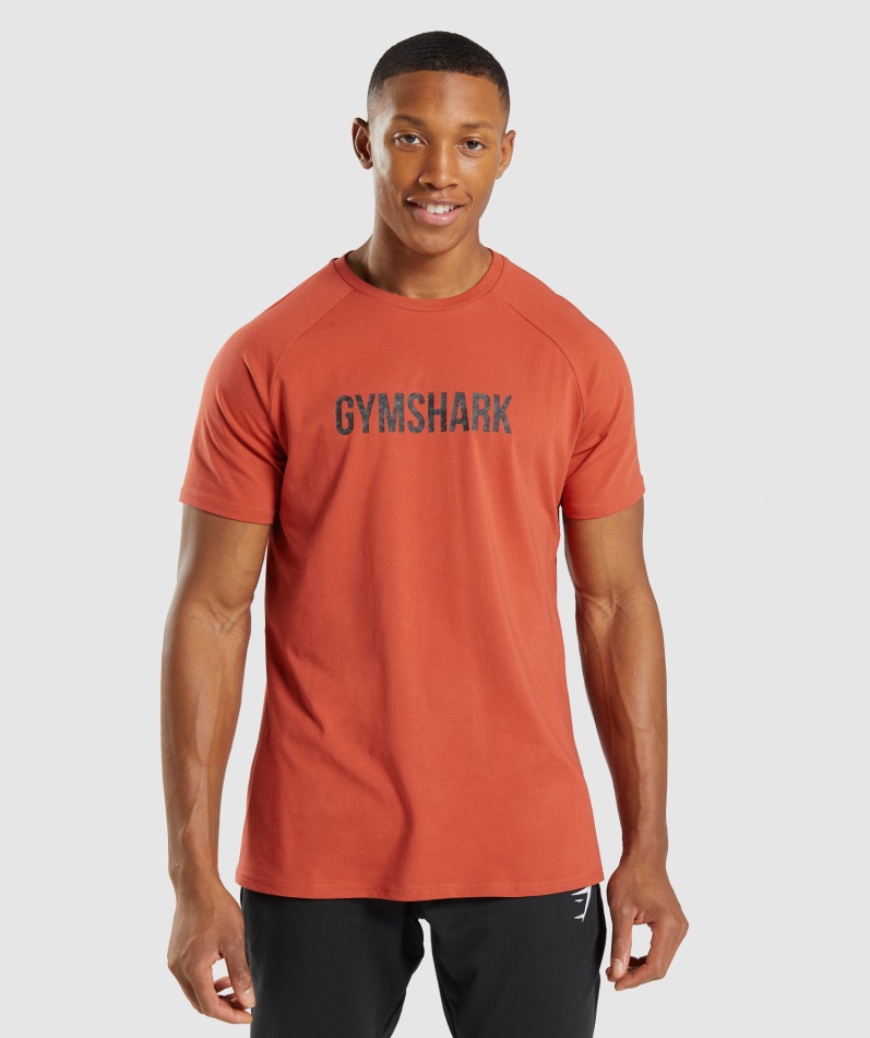Gymshark Apollo Camo T-skjorte Blazer Rød