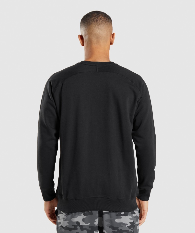 Gymshark Apollo Crew Svart