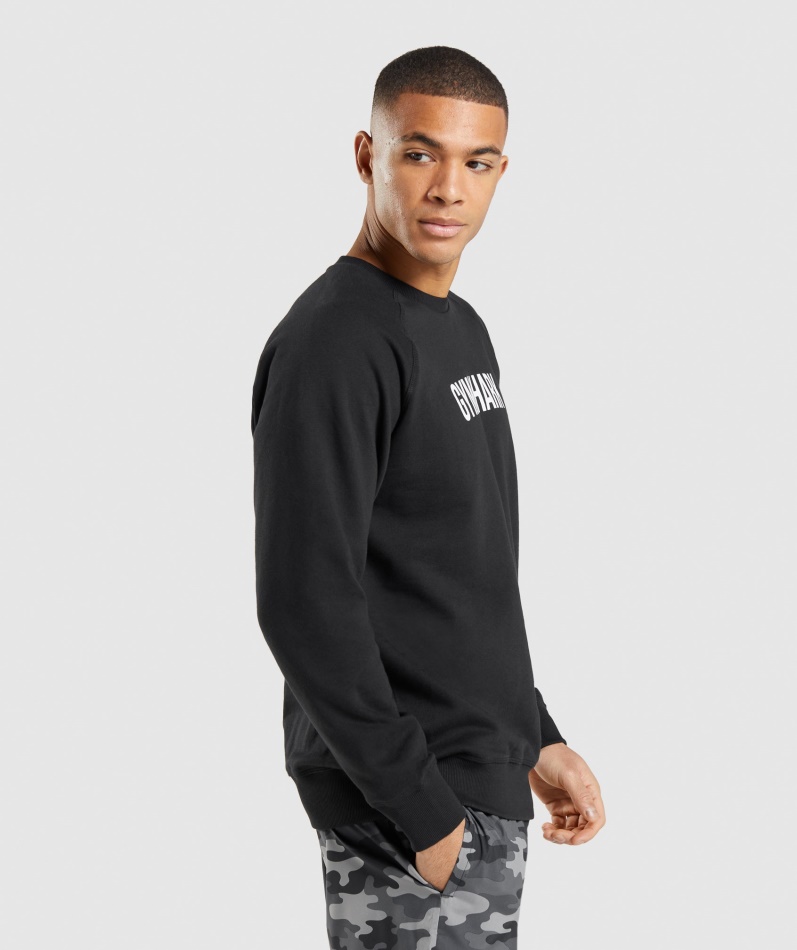 Gymshark Apollo Crew Svart