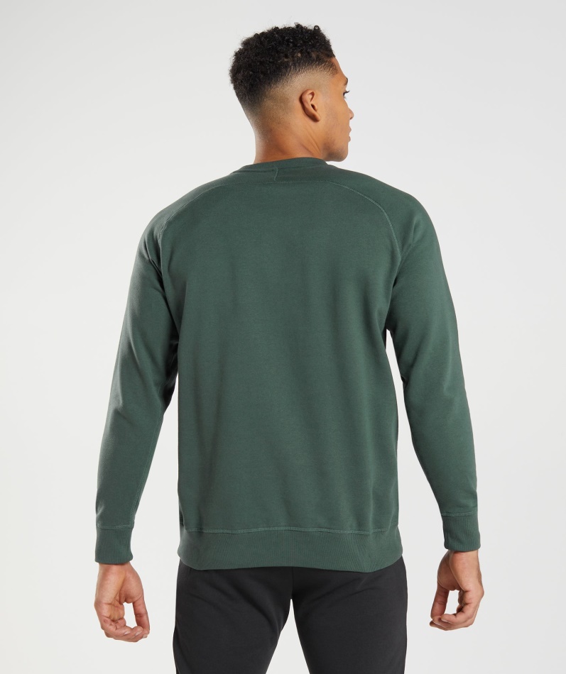 Gymshark Apollo Crew Obsidian Green