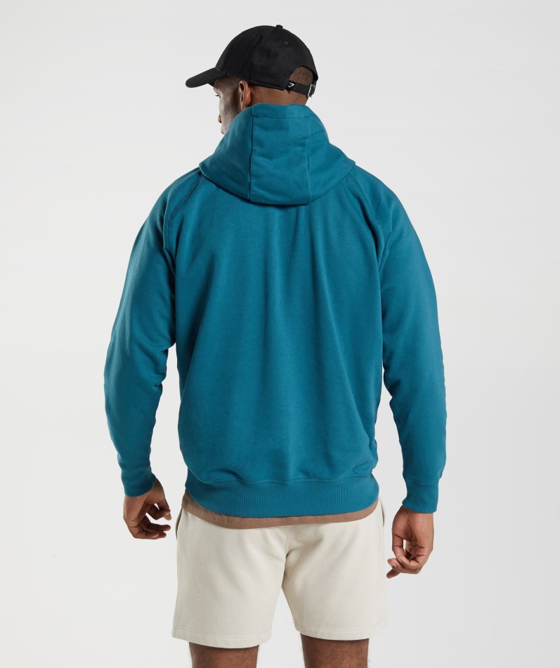 Gymshark Apollo Hettegenser Atlantic Blue