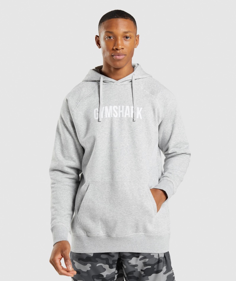 Gymshark Apollo Hettegenser Lys Grå Core Merg