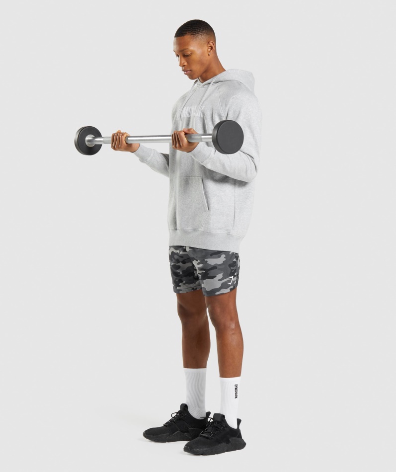 Gymshark Apollo Hettegenser Lys Grå Core Merg