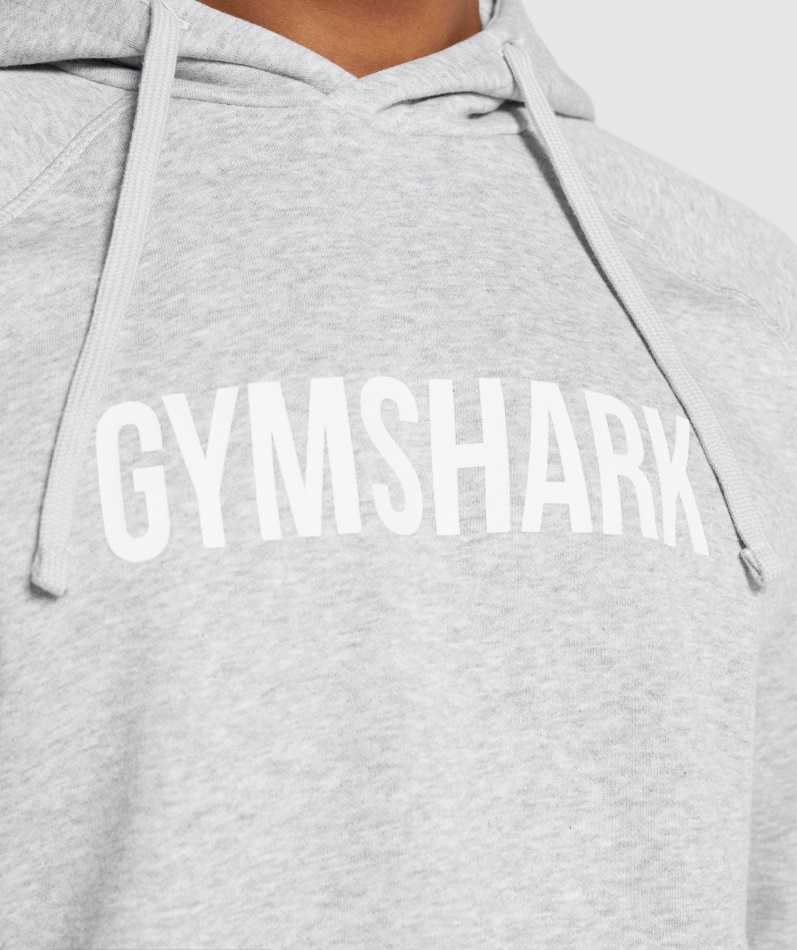 Gymshark Apollo Hettegenser Lys Grå Core Merg