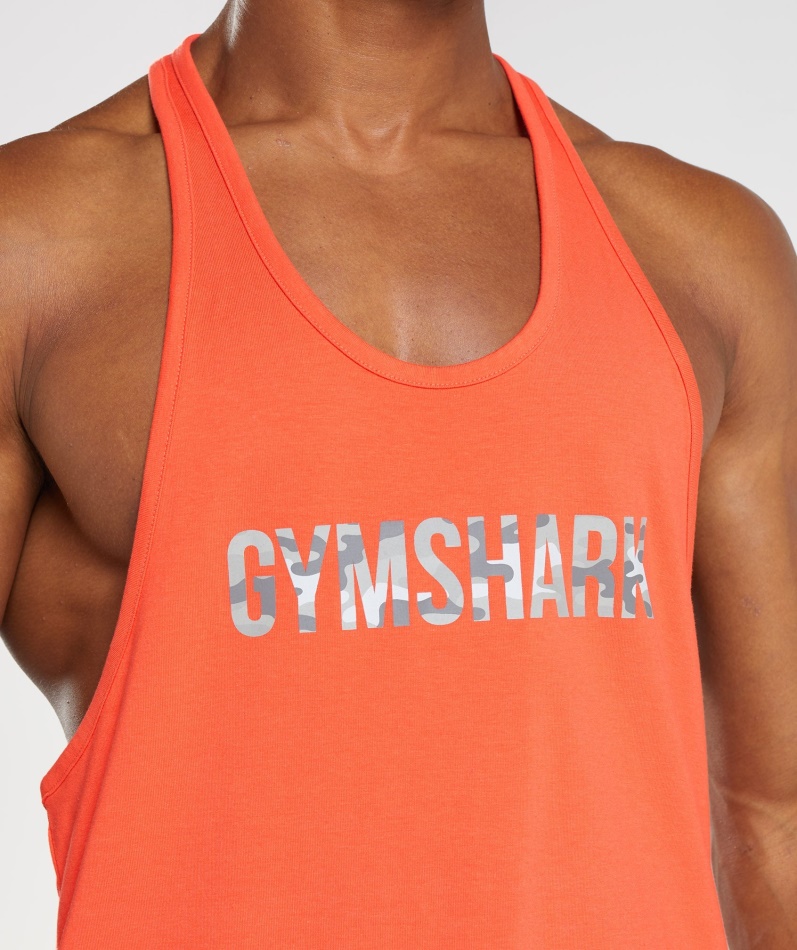 Gymshark Apollo Infill Stringer Papaya Appelsin