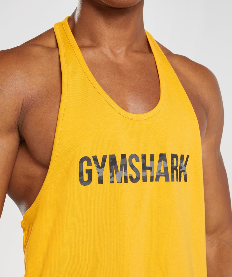 Gymshark Apollo Infill Stringer Safran Gul