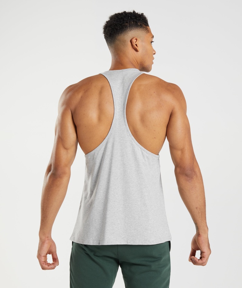 Gymshark Apollo Stringer Lys Grå Mergel