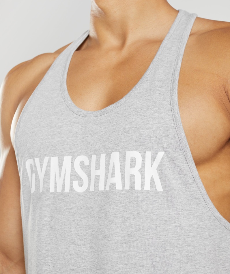 Gymshark Apollo Stringer Lys Grå Mergel