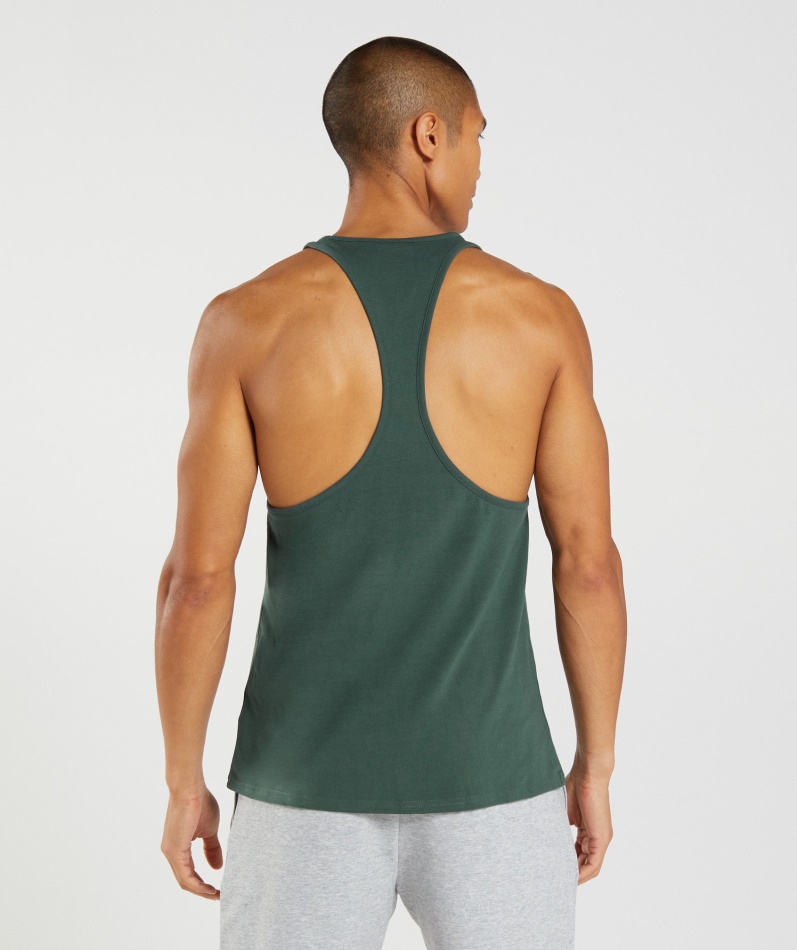 Gymshark Apollo Stringer Obsidian Green