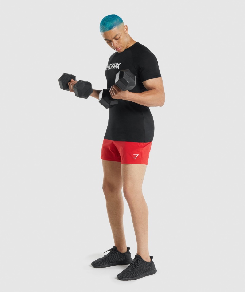 Gymshark Apollo T-skjorte Herre Svart