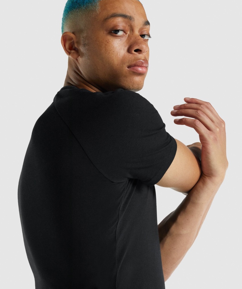 Gymshark Apollo T-skjorte Herre Svart
