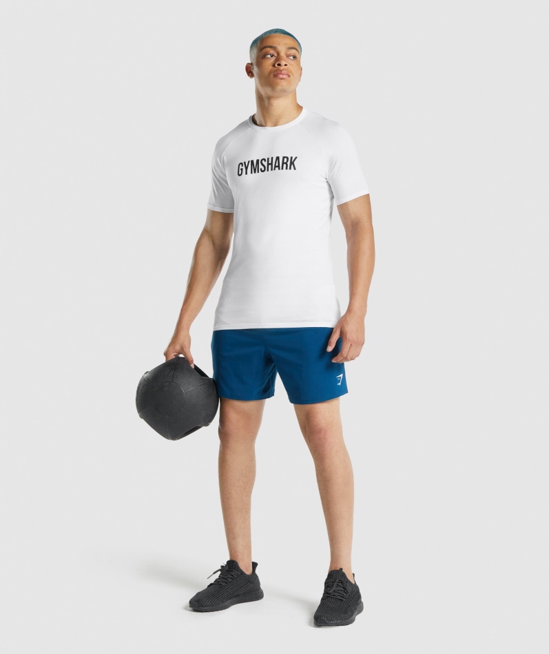 Gymshark Apollo T-skjorte Herre Hvit