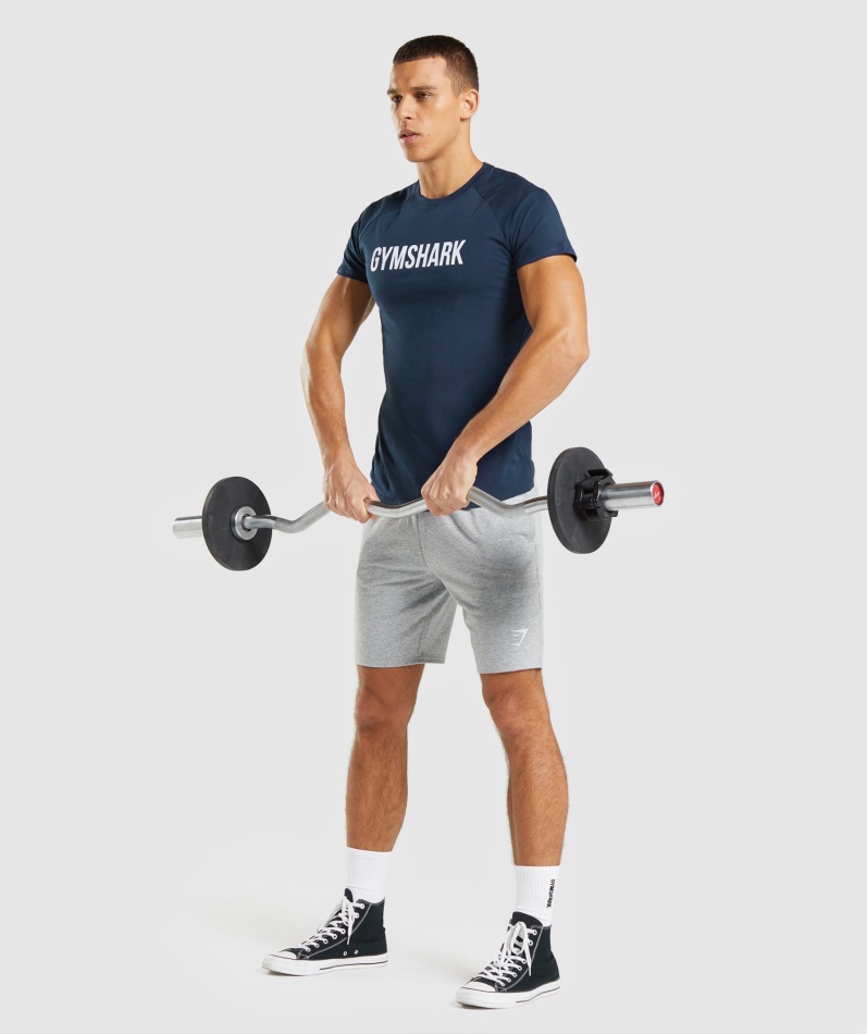 Gymshark Apollo T-skjorte Marine