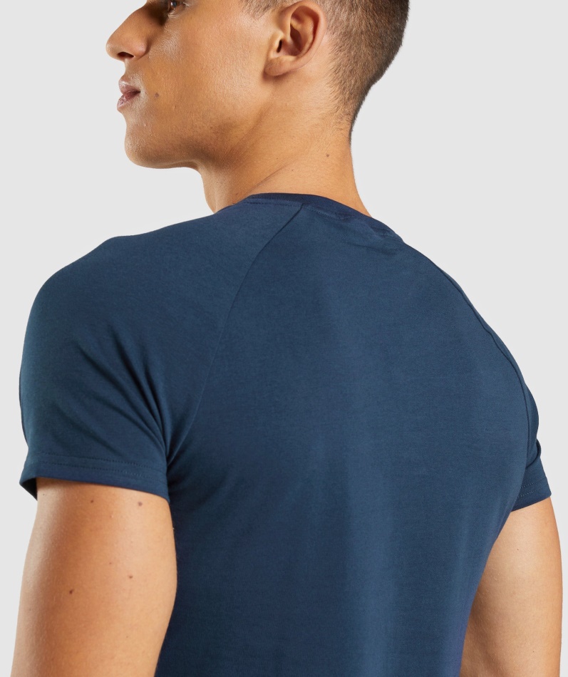 Gymshark Apollo T-skjorte Marine