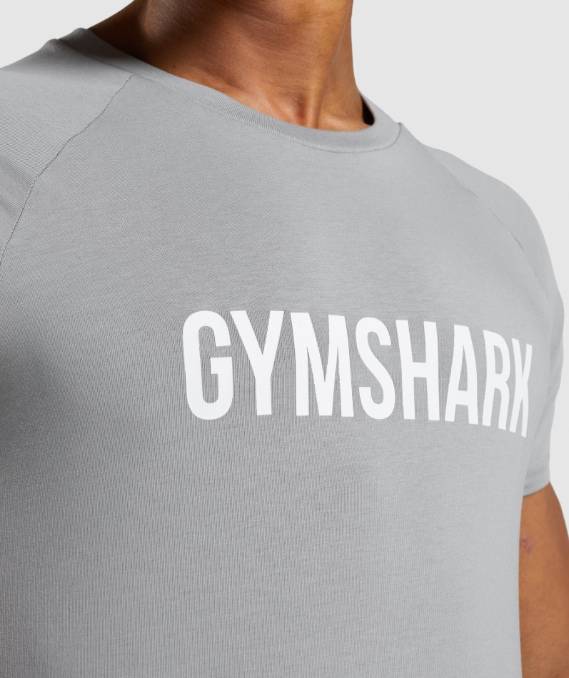 Gymshark Apollo T-skjorte Røykgrå
