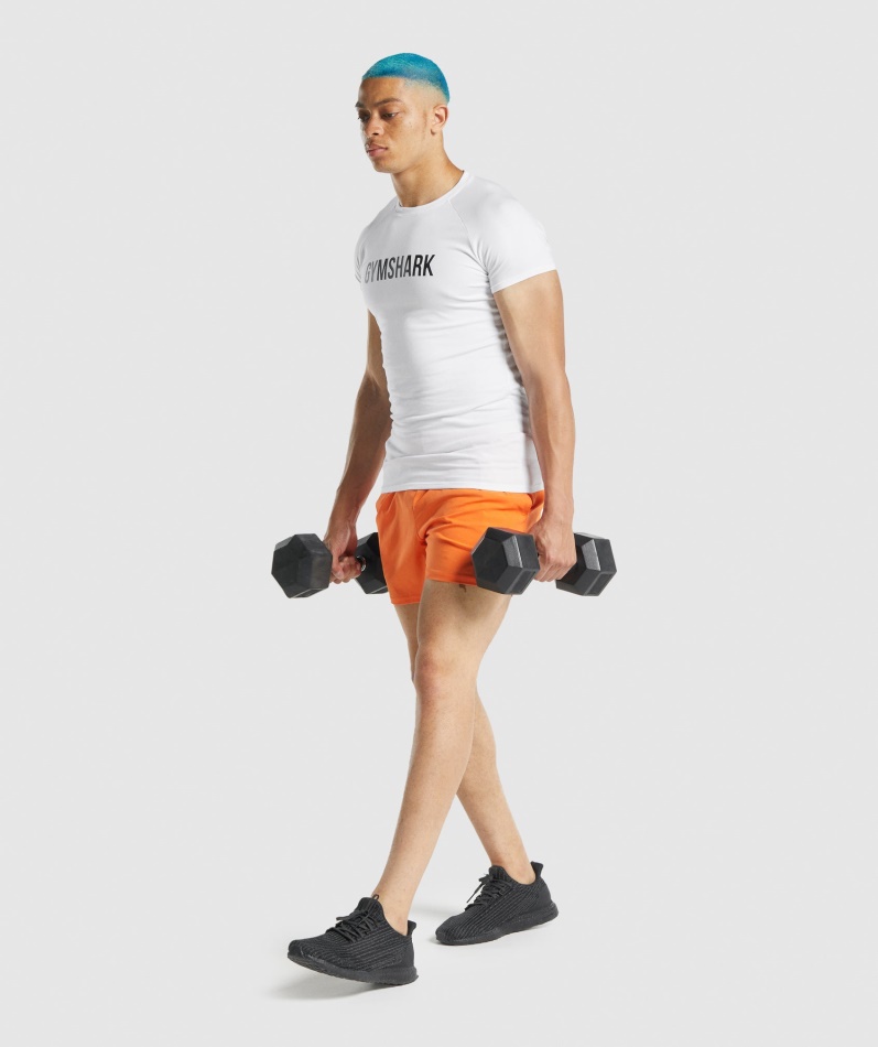 Gymshark Apollo T-skjorte Hvit
