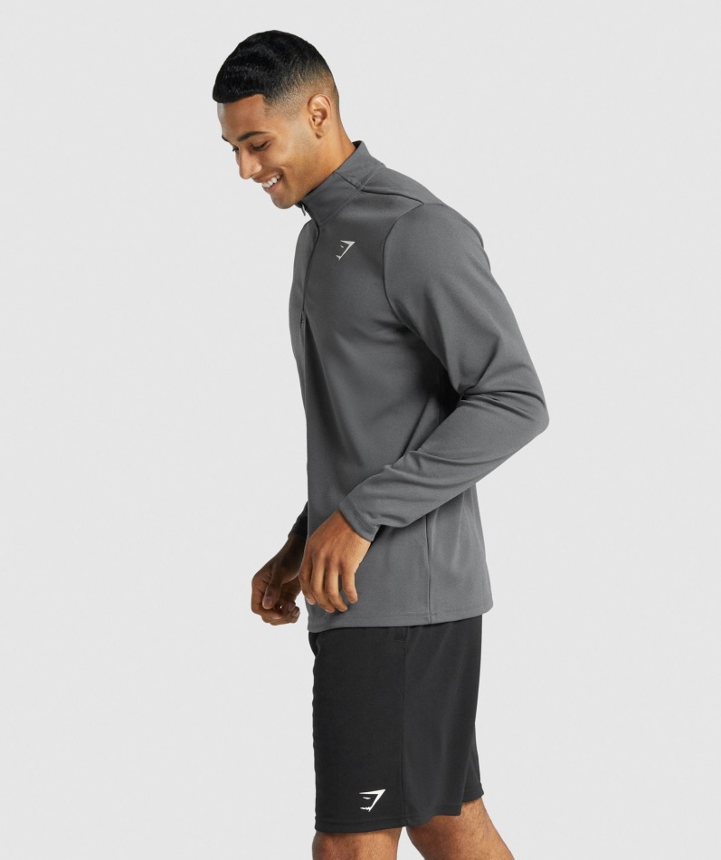 Gymshark Ankomst 1/4 Zip Pullover Kull