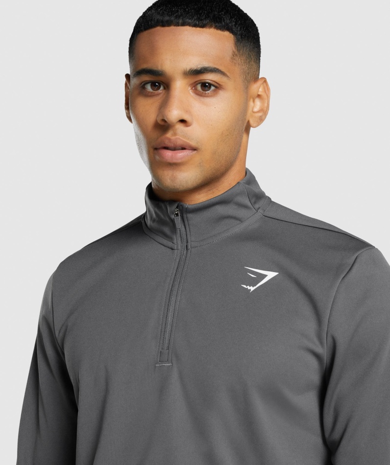 Gymshark Ankomst 1/4 Zip Pullover Kull