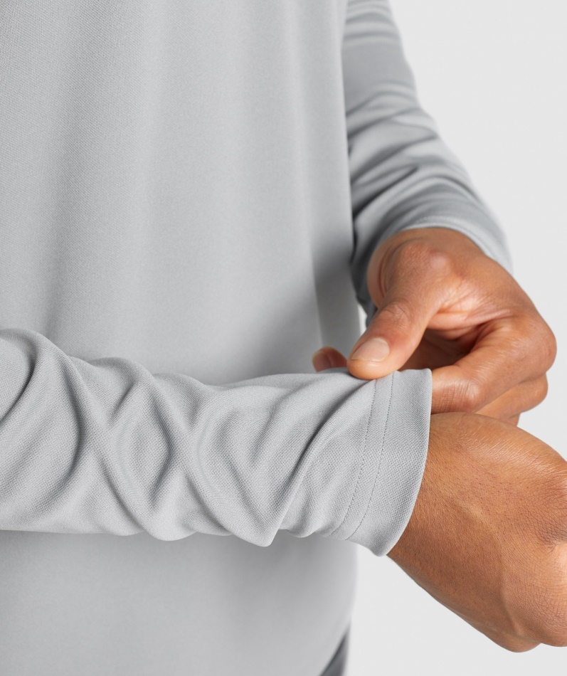 Gymshark Ankomst 1/4 Zip Pullover Smokey Grey
