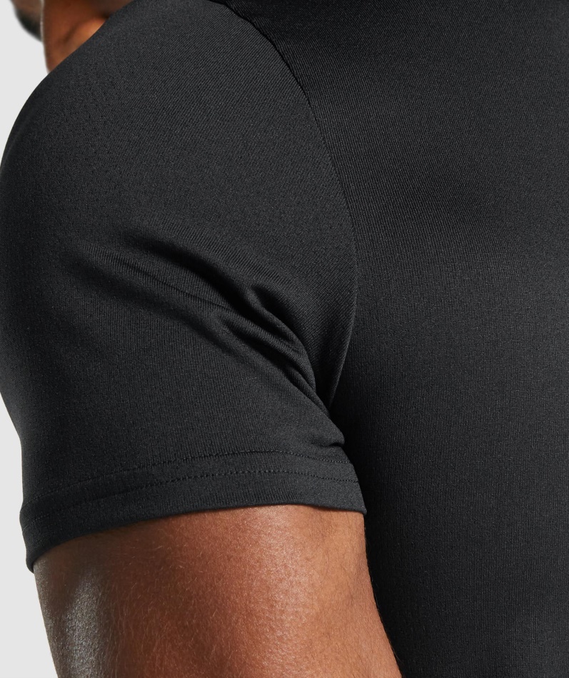Gymshark Ankomst Grafisk T-skjorte Svart