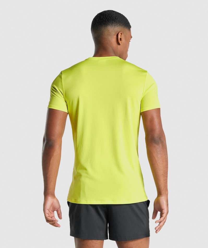 Gymshark Ankomst Grafisk T-skjorte Gul