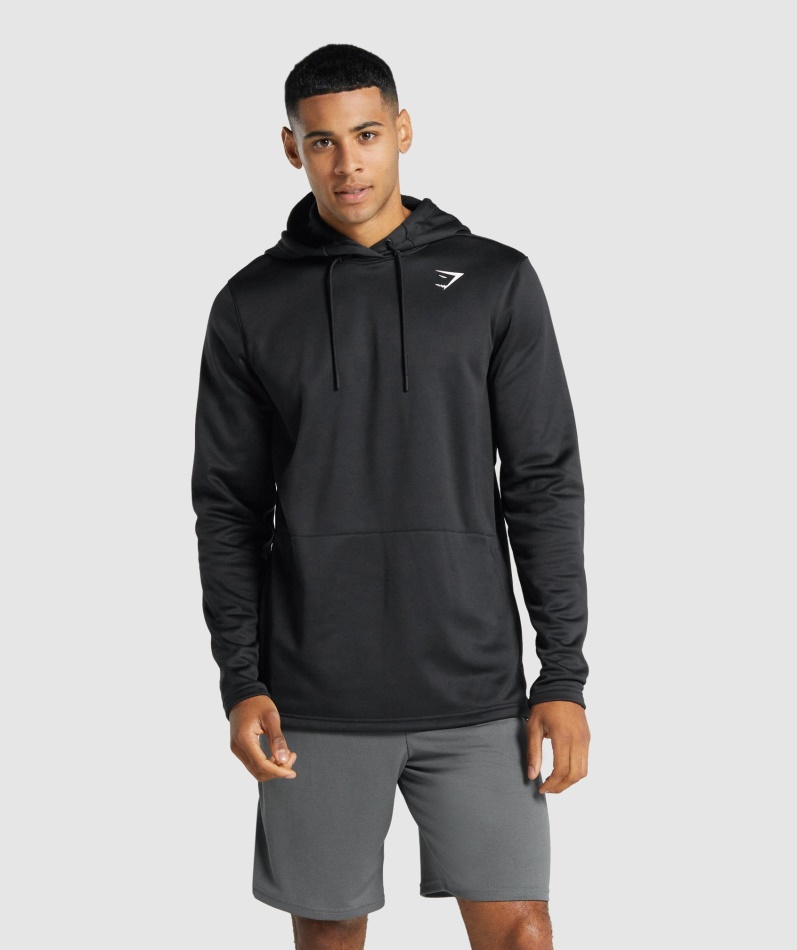 Gymshark Ankomst Hettegenser Svart