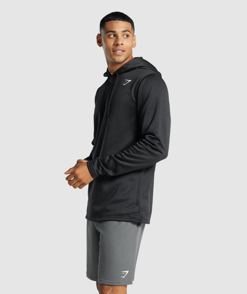 Gymshark Ankomst Hettegenser Svart