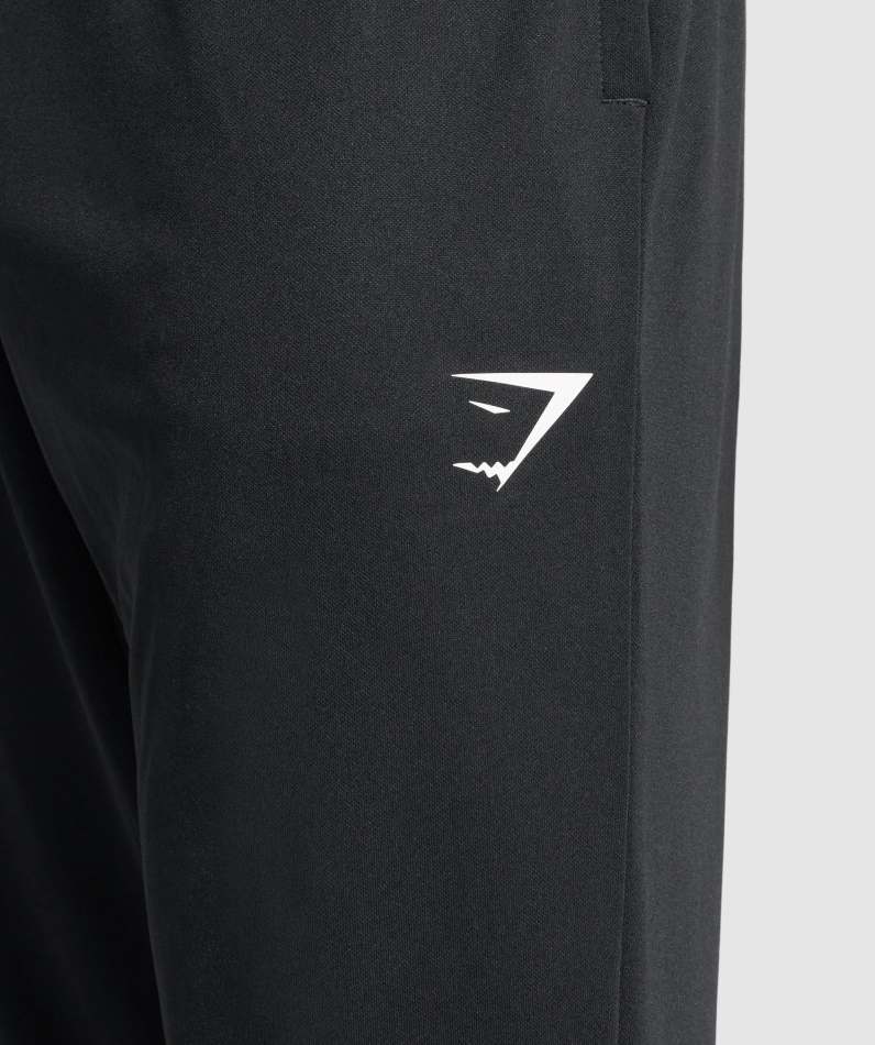 Gymshark Ankomst Strikke Joggebukser Svart
