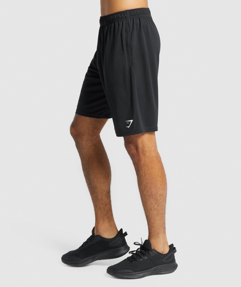 Gymshark Ankomst Strikket Shorts Svart