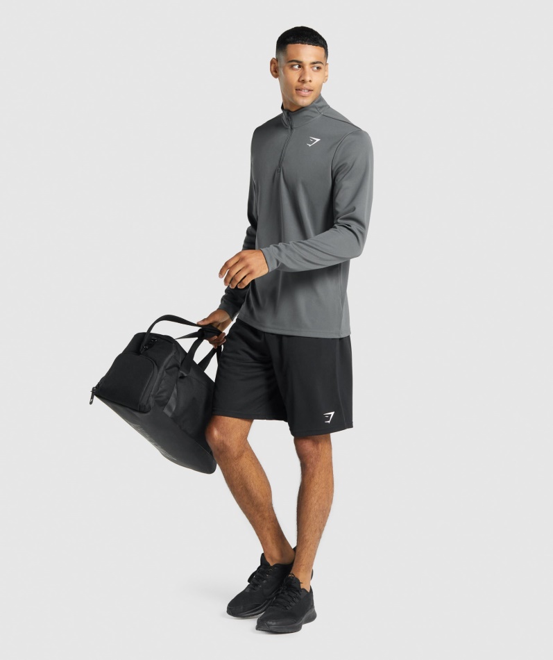 Gymshark Ankomst Strikket Shorts Svart