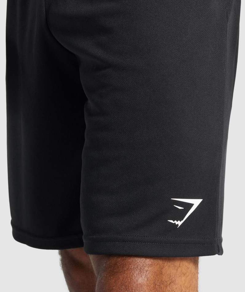 Gymshark Ankomst Strikket Shorts Svart