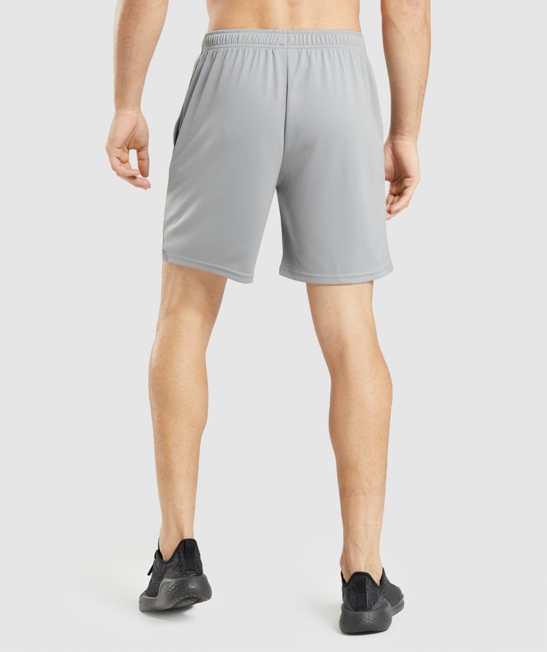 Gymshark Ankomst Strikket Shorts Smokey Grå