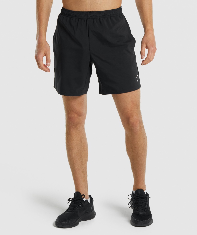 Gymshark Ankomst Shorts Svart