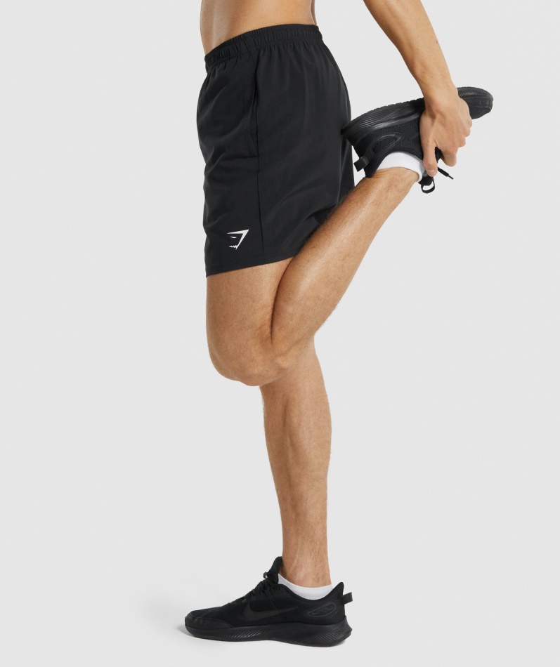 Gymshark Ankomst Shorts Svart