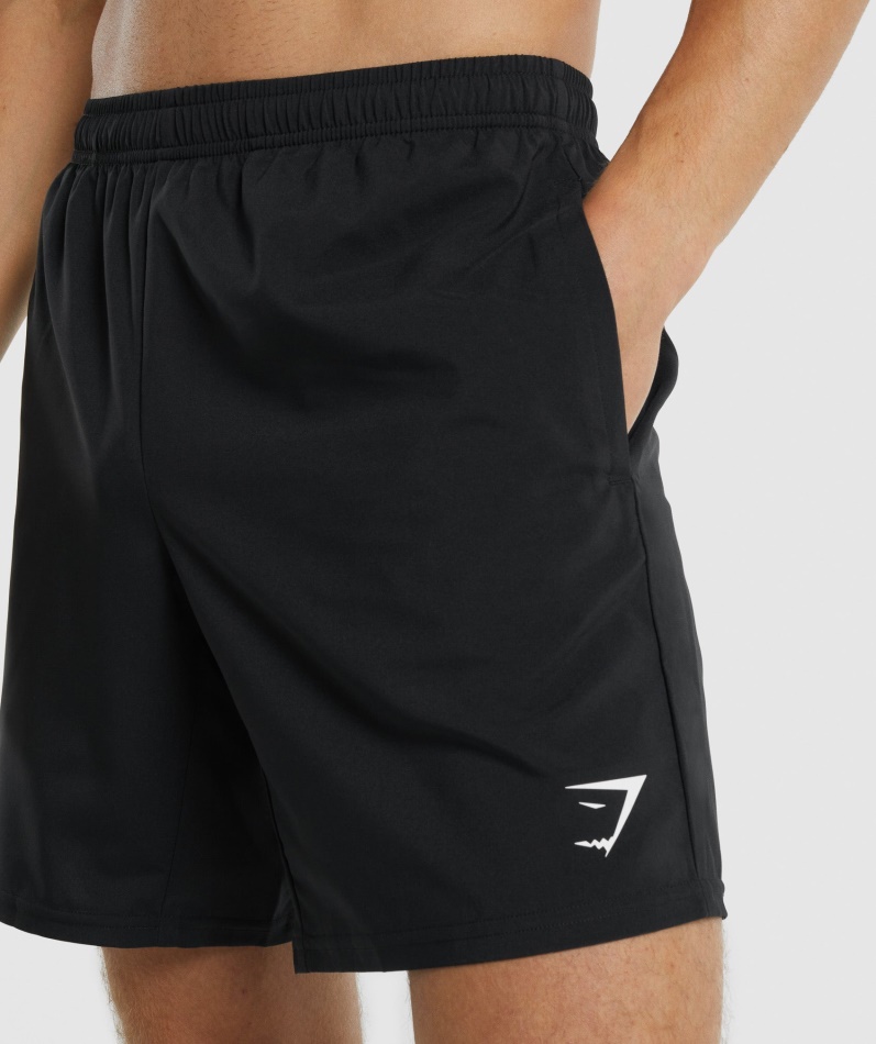 Gymshark Ankomst Shorts Svart