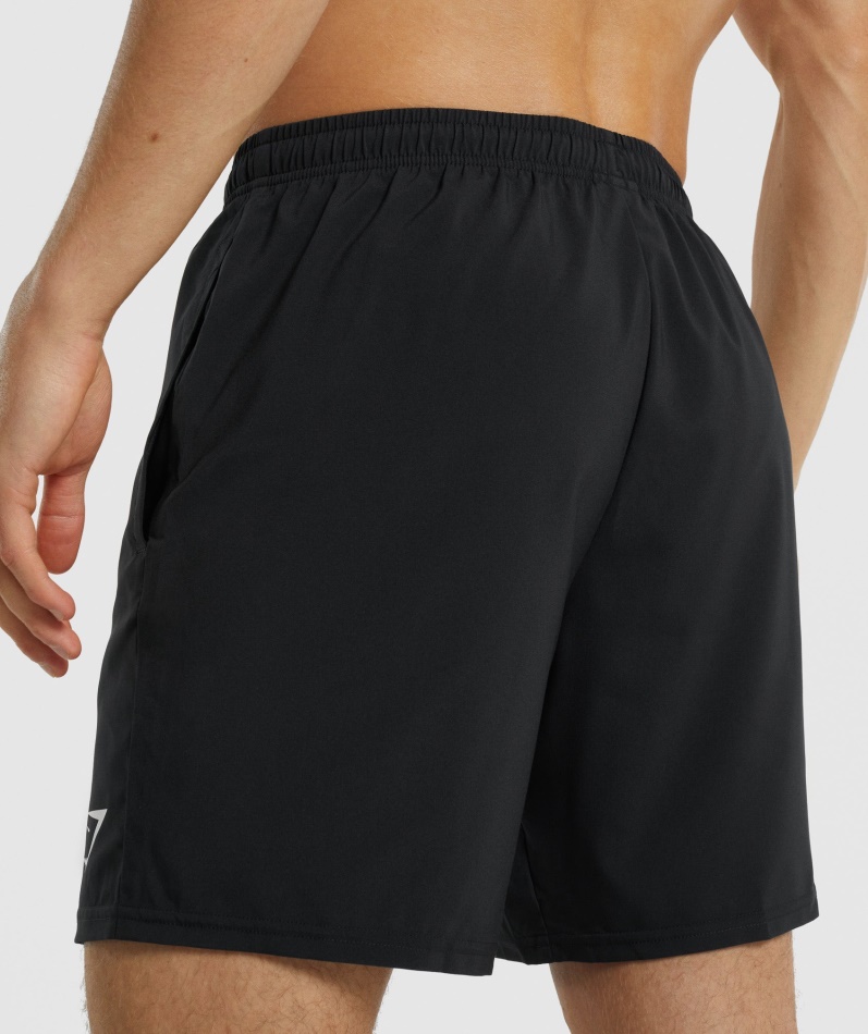 Gymshark Ankomst Shorts Svart