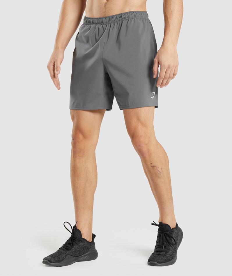 Gymshark Ankomst Shorts Koksgrå